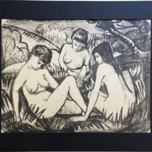 Three Bathers (Foam Frame)