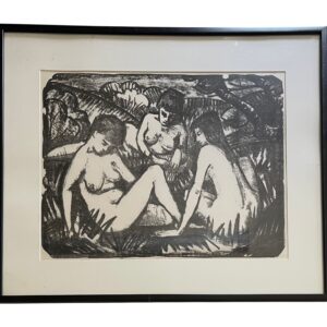 Three Bathers