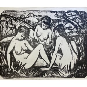 Three Bathers (Print)